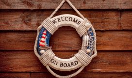 white and brown wooden heart shaped ornament