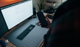black and silver computer keyboard